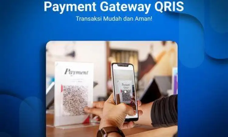 Pembayaran menggunakan kode QRIS dari ShopeePay
