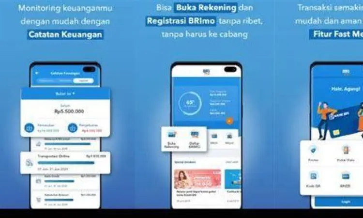 Fitur utama aplikasi BRImo terbaru