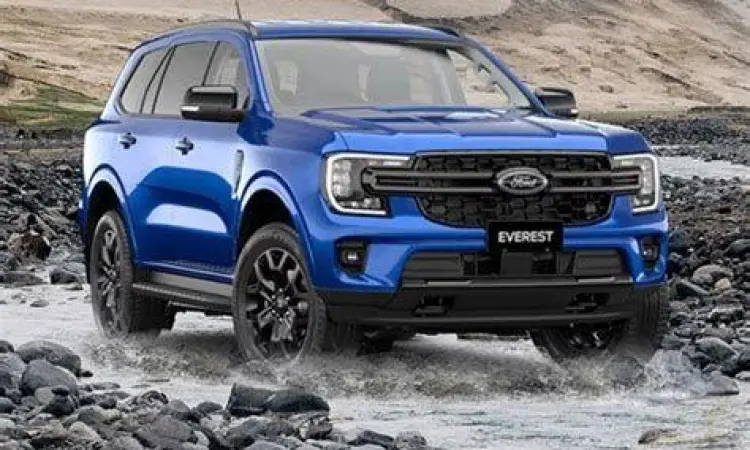 Struktur sasis baja Ford Everest yang kuat