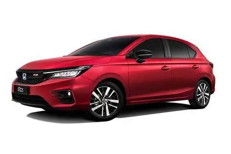 Honda City Hatchback RS Tampilan Honda City Hatchback RS merah
