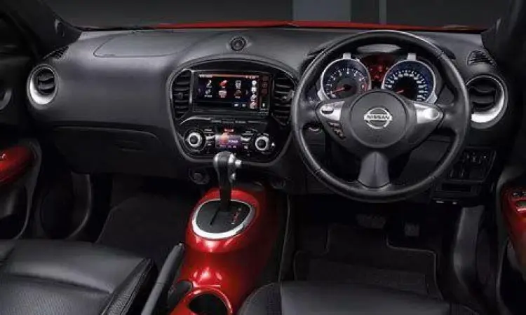 Interior Nissan Juke yang futuristik