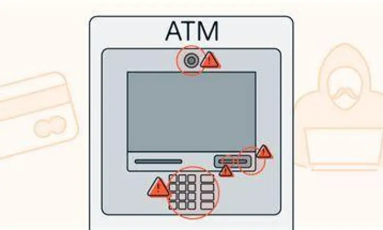 cara mendeteksi perangkat skimming di mesin atm