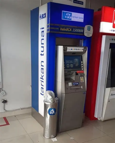 ATM BCA Transfer Proses transfer uang di mesin ATM BCA