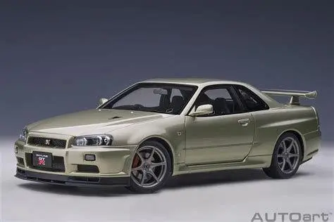 V-Spec II Nur Millenium Jade Nissan Skyline GT-R R34 V-Spec II Nur warna Millenium Jade