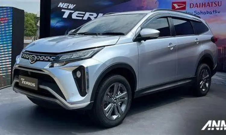 Tampilan eksterior Daihatsu Terios facelift terbaru