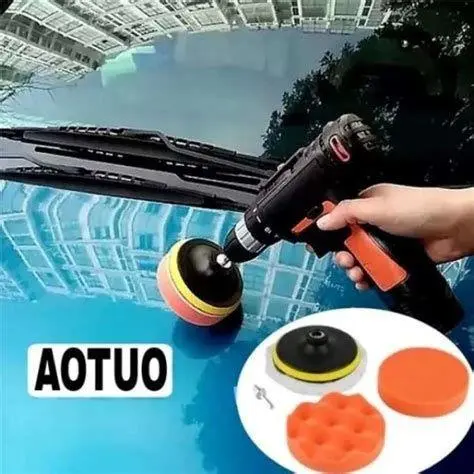 Peralatan Salon Mobil Berbagai jenis obat poles dan mesin polisher