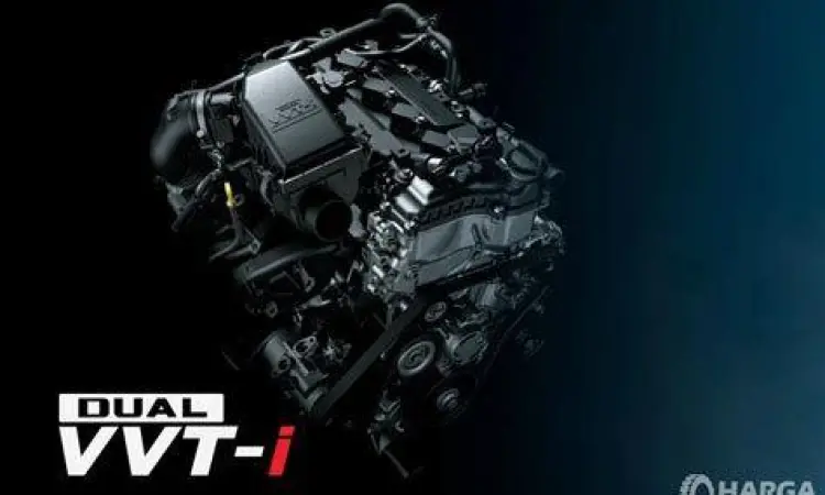 Kondisi mesin Toyota Avanza yang bersih