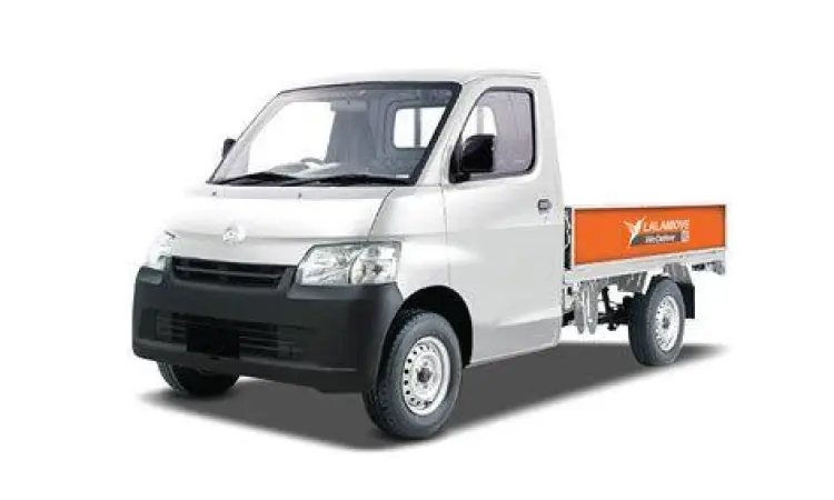 Mobil pick up bak terbuka untuk angkut barang pindahan