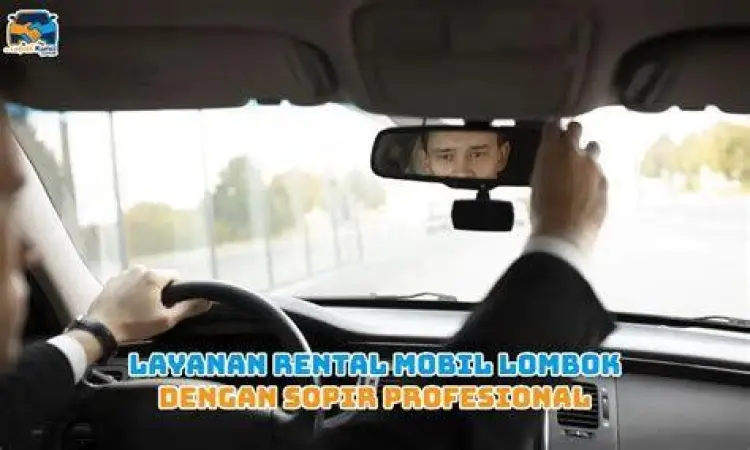 Sopir rental mobil profesional melayani pelanggan dengan ramah