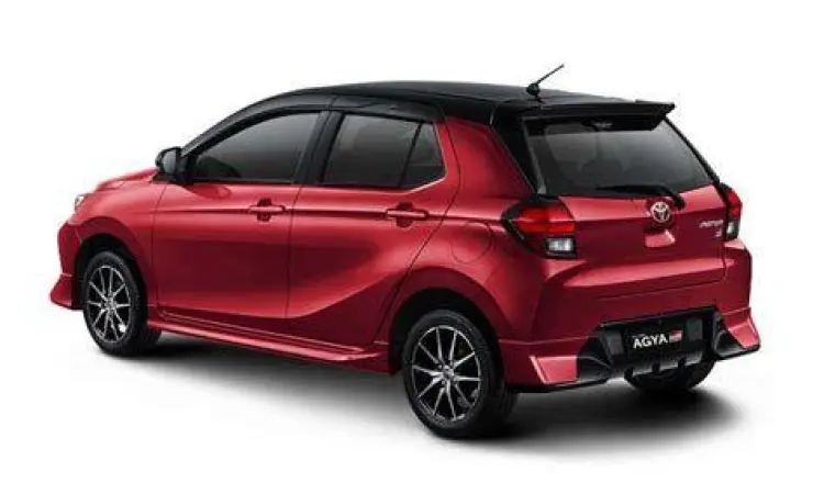 Toyota All New Agya GR Sport 2023 merah