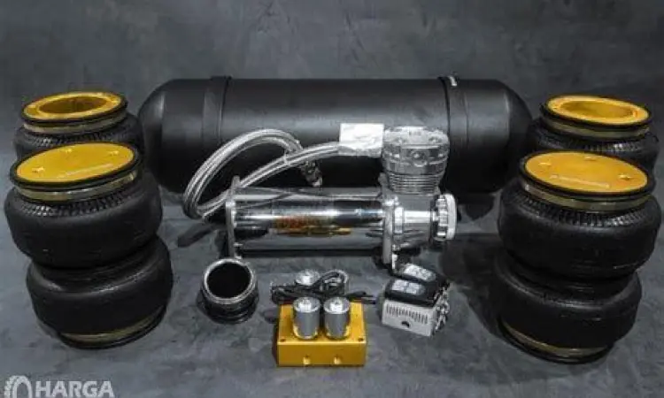 Komponen Air Suspension 4 Titik Daftar komponen utama air suspension mobil 4 titik