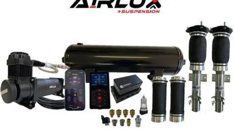 Komponen kit air suspension mobil lengkap