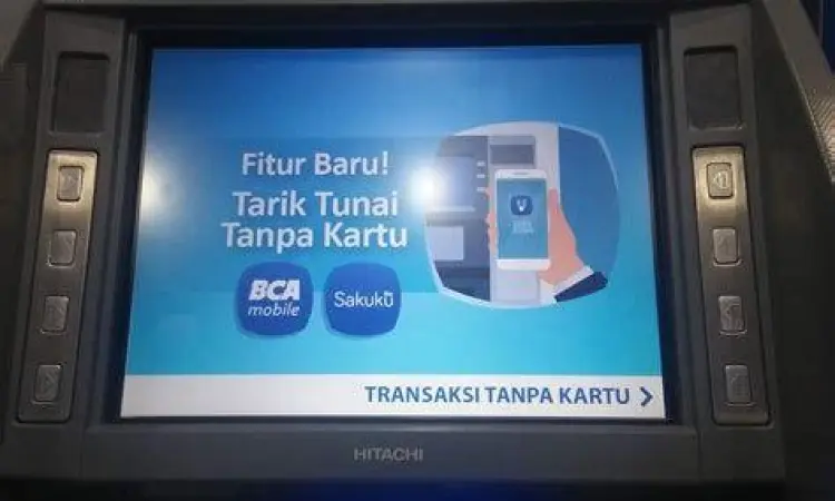 ATM BCA Mesin ATM BCA untuk transfer OVO