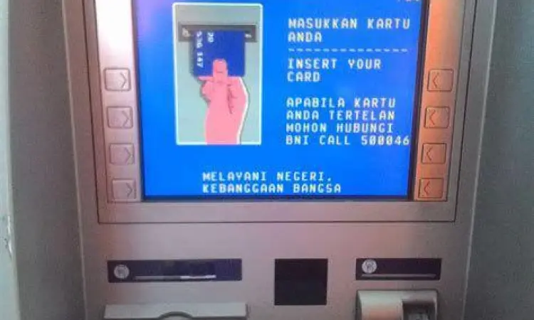 Mesin ATM BNI Mesin ATM BNI untuk transfer uang
