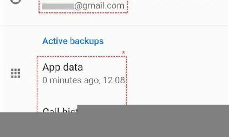 Pengaturan Google Drive Backup di Android