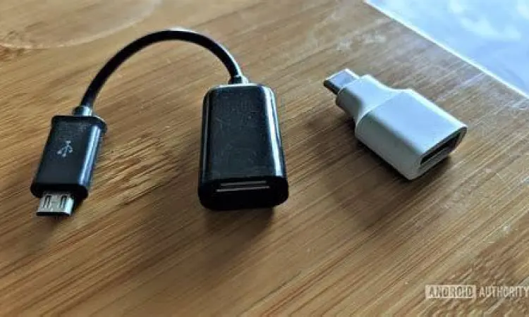 kabel otg menghubungkan dua ponsel