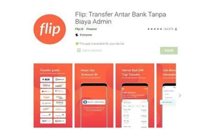 Legalitas Flip Indonesia Logo Bank Indonesia dan Flip sebagai tanda legalitas