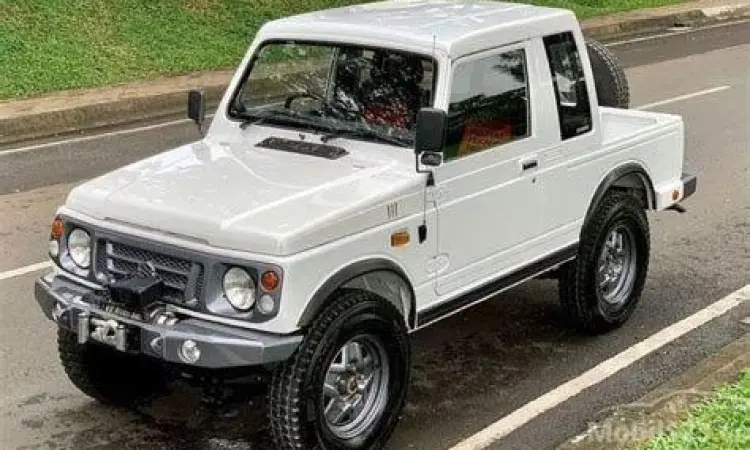 Interior Suzuki Caribian yang masih asli dan minimalis