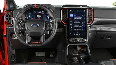 Interior Ford Ranger Raptor Kabin interior Ford Ranger Raptor yang mewah