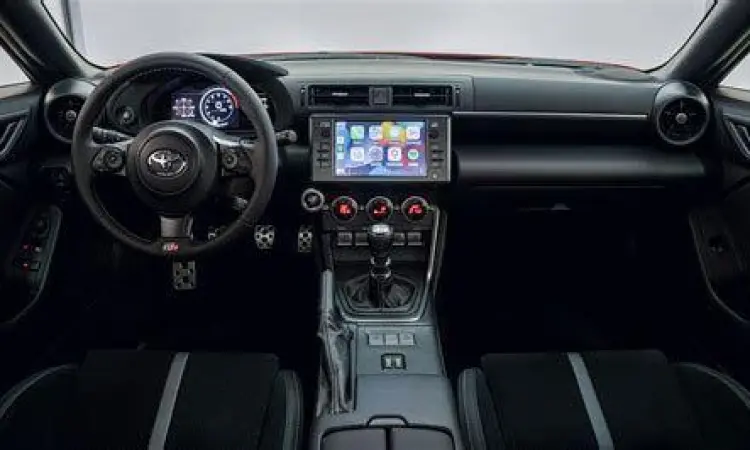 Dashboard Toyota 86 Interior dashboard Toyota 86 yang sporty