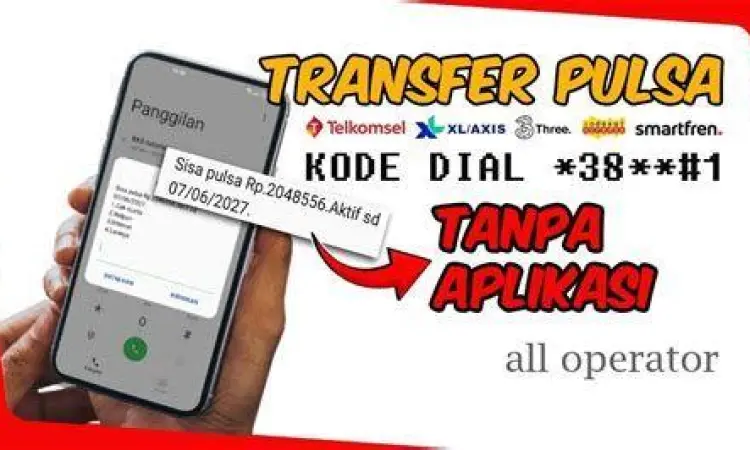 Menu kode dial Smartfren untuk transfer pulsa