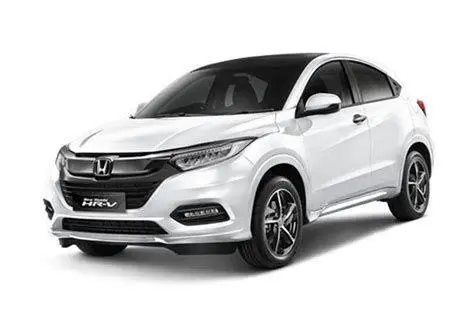 Eksterior Honda HRV Tampilan luar Honda HRV bekas warna putih
