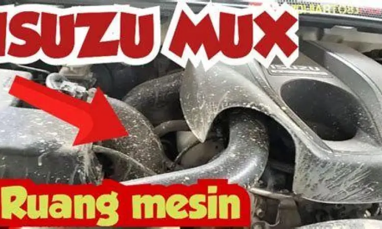 Detail mesin diesel 1.9L Isuzu MU-X