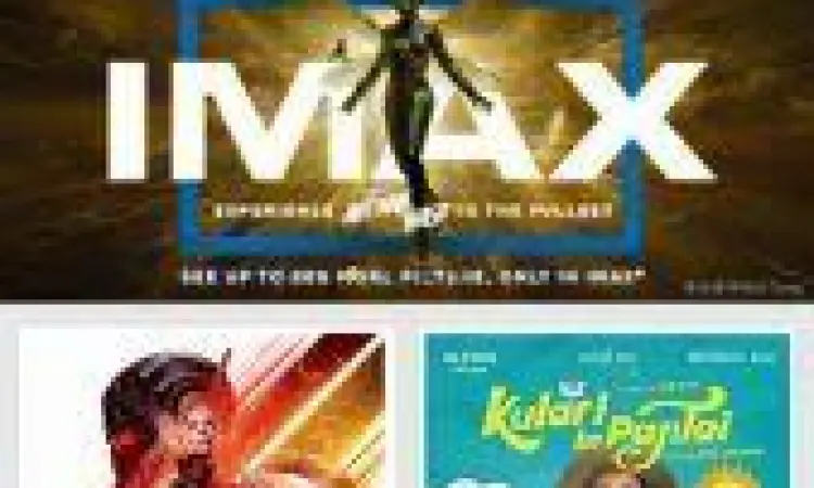 Tampilan antarmuka aplikasi M-TIX Cinema XXI