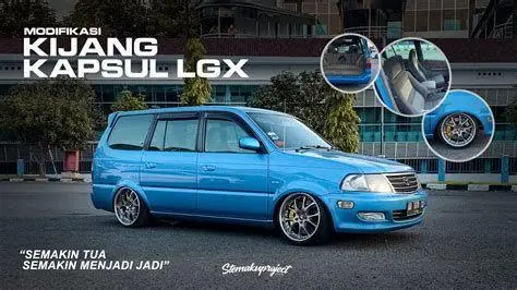 Toyota Kijang LGX Exterior Eksterior Toyota Kijang LGX Kapsul yang legendaris
