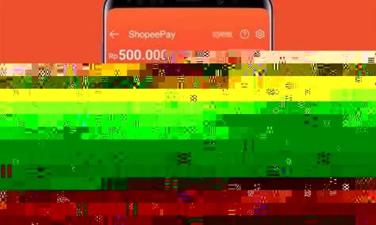 Tampilan antarmuka cara transfer sesama shopeepay