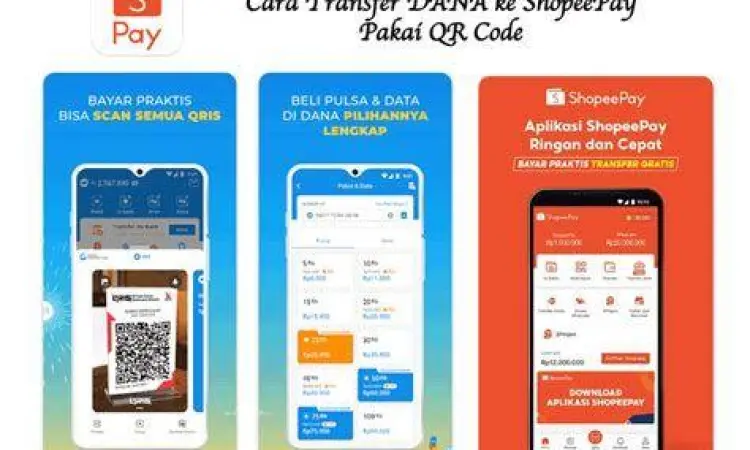 Transfer Shopee QR Code Cara transfer Shopee menggunakan scan QR Code