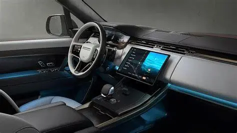 Interior Mewah Range Rover Sport Dashboard modern Range Rover Sport dengan layar Pivi Pro