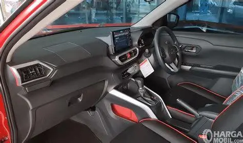 Dashboard Daihatsu Rocky Interior Daihatsu Rocky dengan dashboard modern dan head unit touchscreen