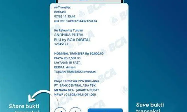 Transaksi perbankan digital menggunakan smartphone