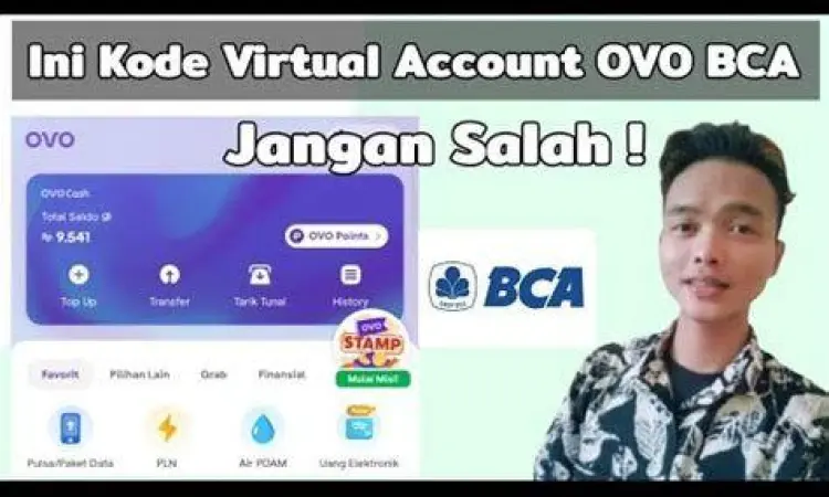 Kode Virtual Account OVO Skema kode virtual account BCA ke OVO